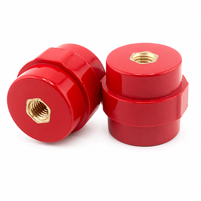 SM30 低压母线支撑绝缘柱 (高度30mm/M8双向内螺纹/鼓形)